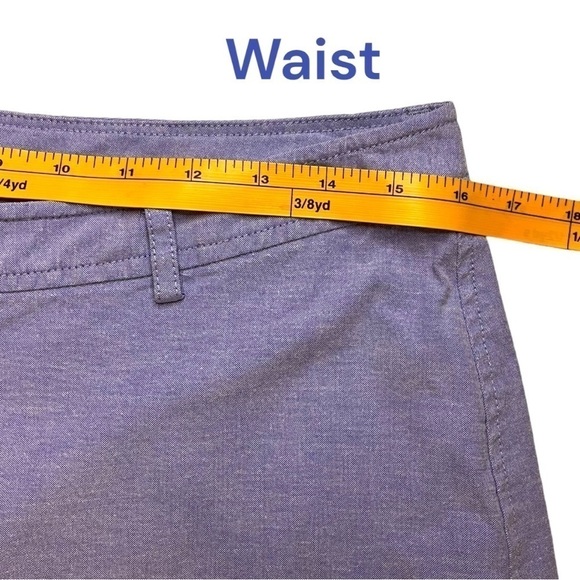 LL Bean Cotton Capri Pants in Blue - Picture 4 of 10